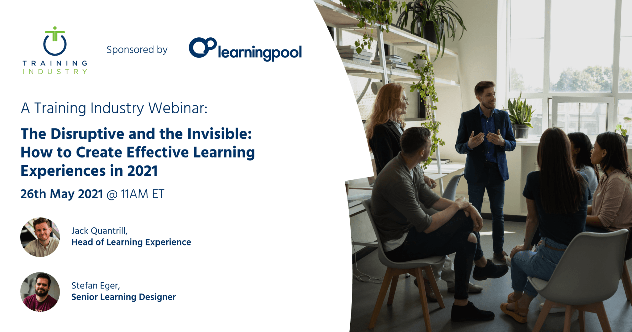 Training Industry Webinar- How to Create Effective Learning Experiences in 2021